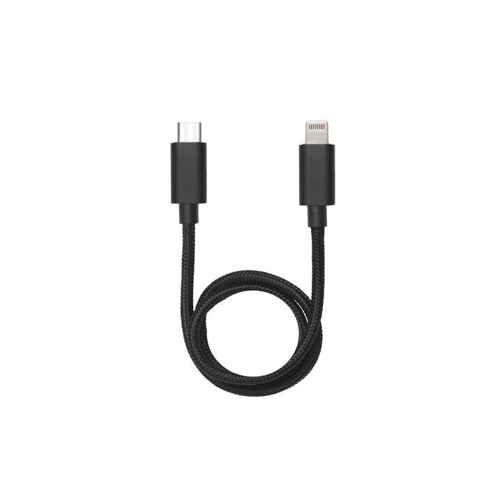 ALL DOCK Kabel (Lightning, USB C, 0.35 m)