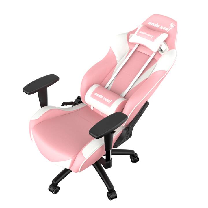 ANDA SEAT Gaming Stuhl Pretty in Pink (Schwarz, Pink, Weiss, Rosa)