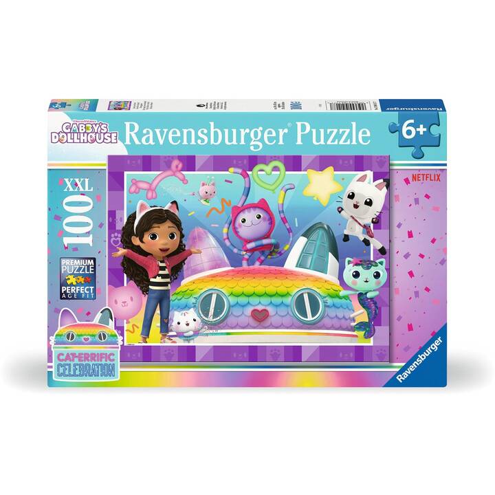 RAVENSBURGER Gabby's Dollhouse Puzzle (100 Stück) - Interdiscount