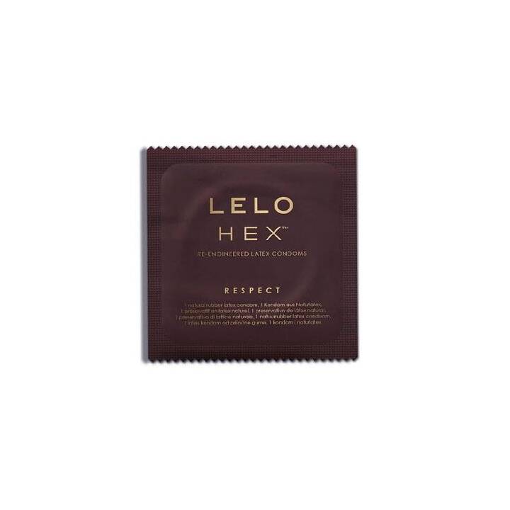 LELO Kondome Hex Respect XL (3 Stück)