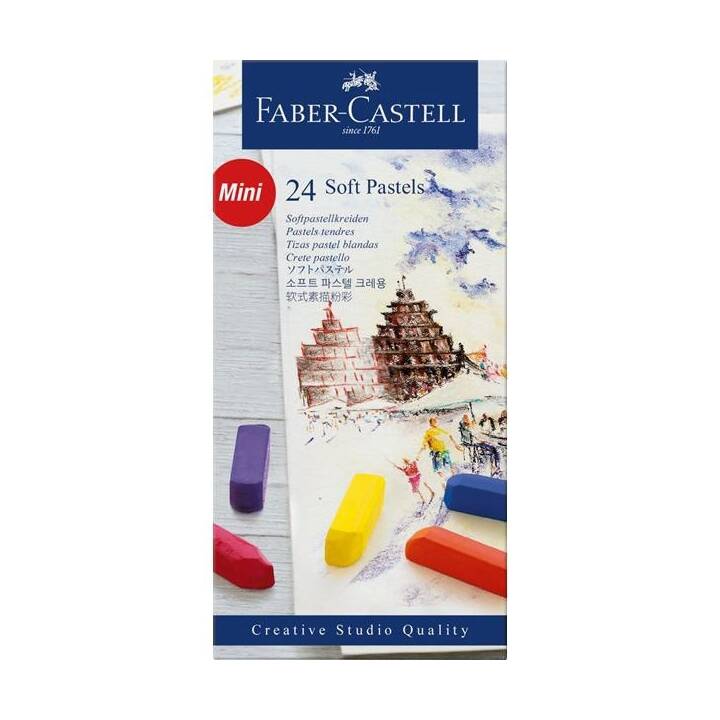 FABER-CASTELL Pastellkreide (24 Stück)