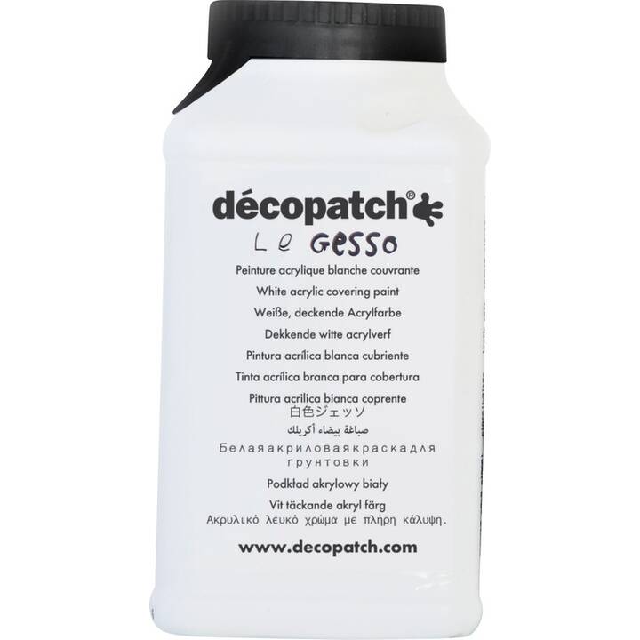 DÉCOPATCH Couleur acrylique (300 ml, Blanc)