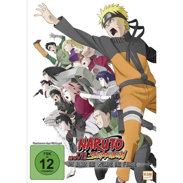 Naruto Shippuden - The Movie - Die Erben des Willens des Feuers (DE, EN)