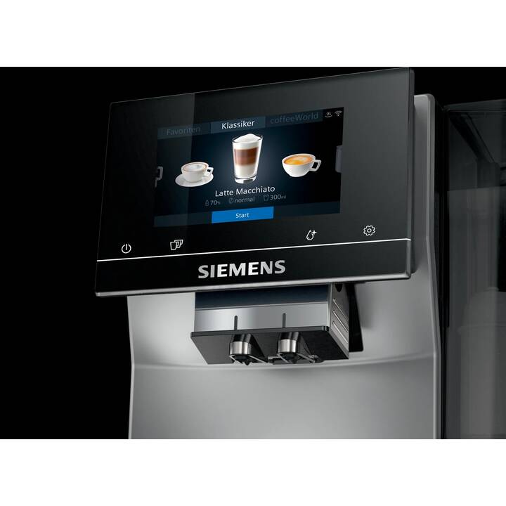 SIEMENS EQ.700 classic (Grau, Schwarz, 2.4 l, Kaffeevollautomat)