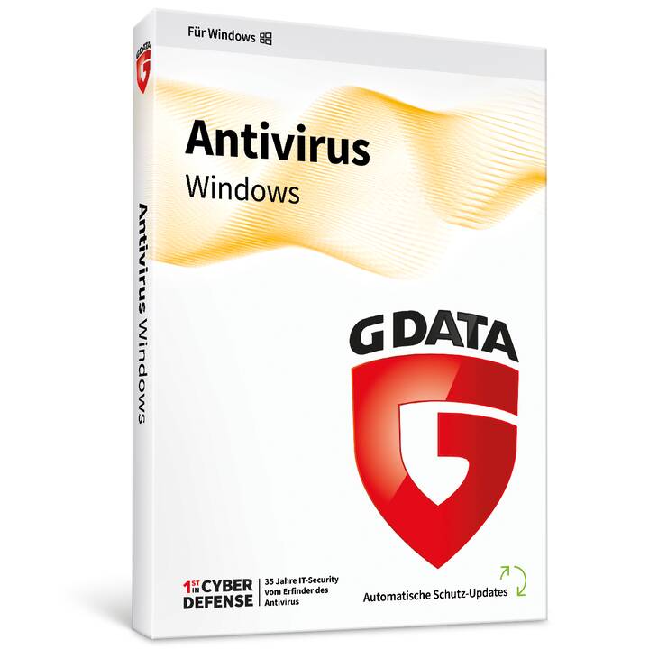 G-DATA Antivirus Windows (Abbonamento, 3x, 12 Mesi, Tedesco, Francese, Italiano)