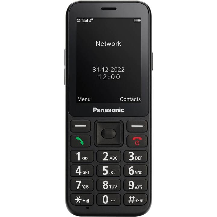 PANASONIC KX-TU250 (64 MB, 2.4", 1.2 MP, Nero)