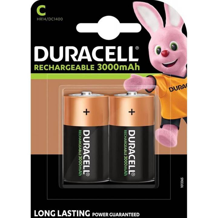 DURACELL Recharge Ultra Accumulatore (C / Baby / LR14, Universale, 2 pezzo)
