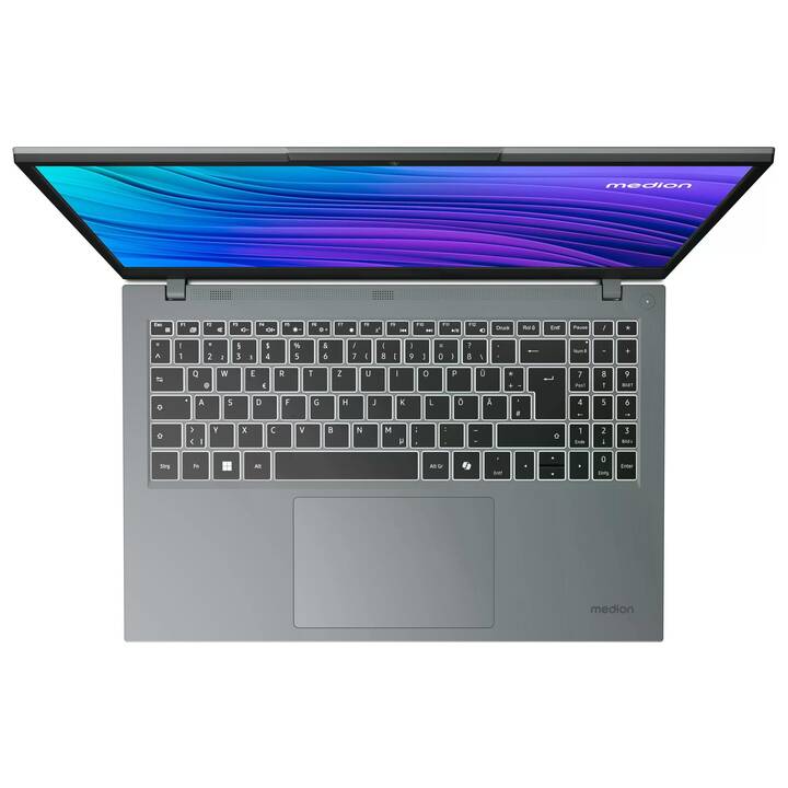 MEDION E15443 (15.6", Intel Core Ultra 7, 16 Go RAM, 1000 Go SSD)