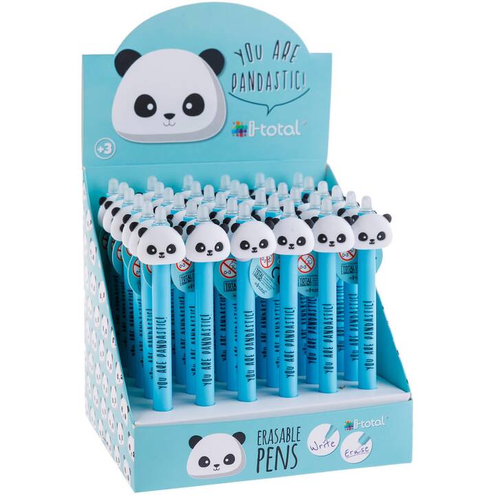 ROOST Penna a sfera Panda (Blu)