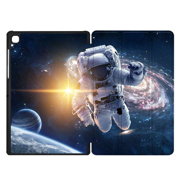 EG coque pour Samsung Galaxy Tab A7 Lite 8.7" (2021) - bleu - astronaute