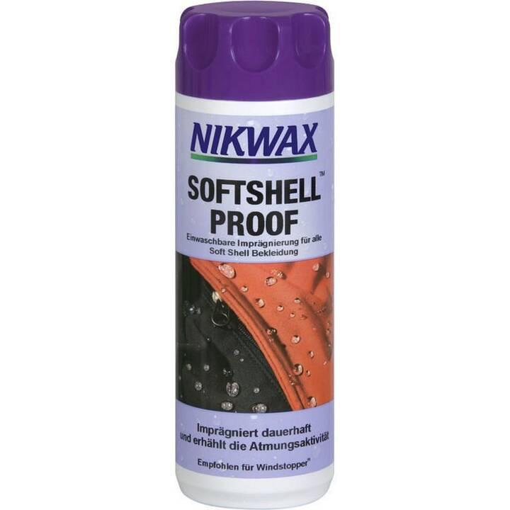 NIKWAX Produit d'imprégnation Softshell Proof Wash-In (300 ml, Liquide)
