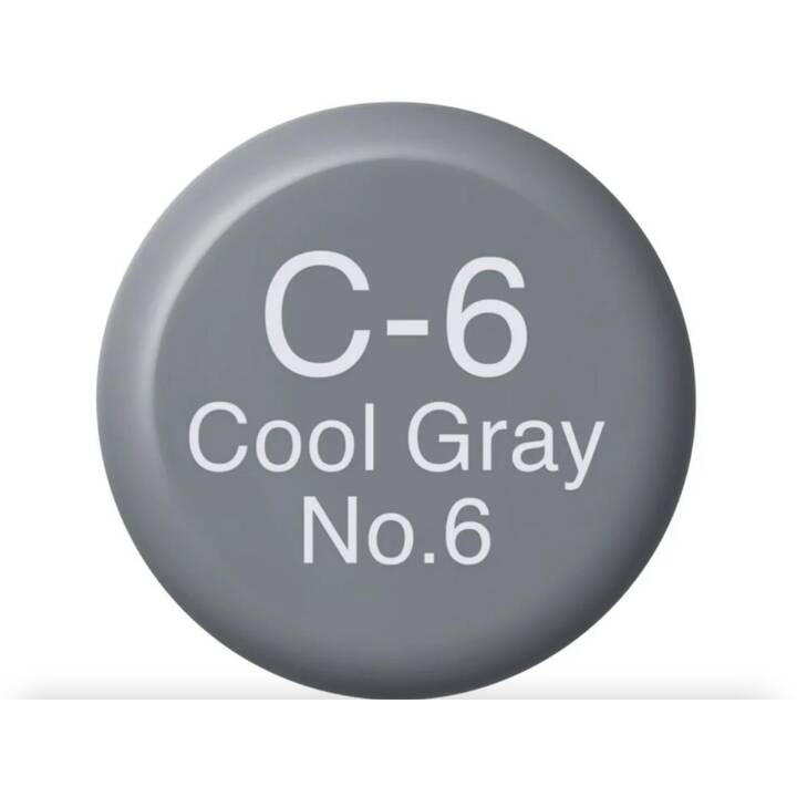 COPIC Inchiostro C-6 - Cool Grey (Grigio, 12 ml)