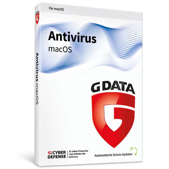 G-DATA Antivirus macOS (Abo, 1x, 12 Monate, Deutsch, Französisch, Italienisch)