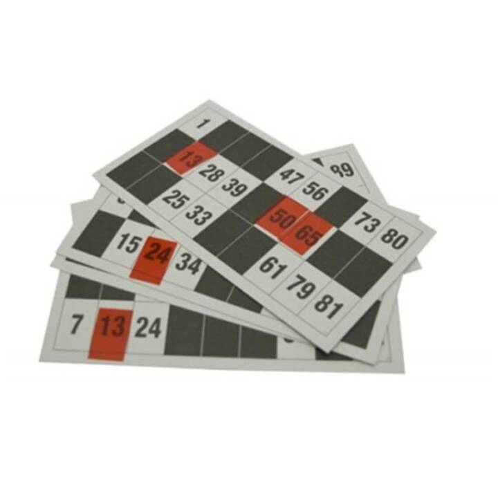 RAVENSBURGER Lotto Spielblock (Weiss, Schwarz, 24 Stück)