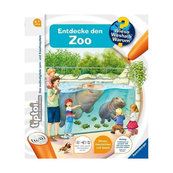 TIPTOI Entdecke den Zoo Cahier de texte (DE)