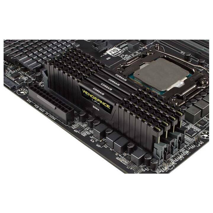 CORSAIR Vengeance LPX CMK64GX4M4A2400C14 (4 x 16 GB, DDR4 2400.0 MHz, DIMM 288-Pin)