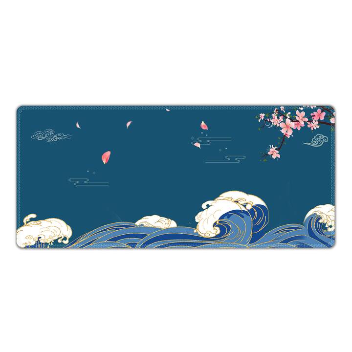EG Tischset (100x50cm) - blau - japanisch