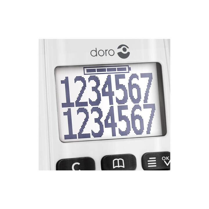 DORO PhoneEasy 110 (DECT, Blanc)