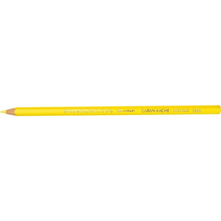 CARAN D'ACHE Crayons de couleur Supracolor Soft (Jaune, 1 pièce)