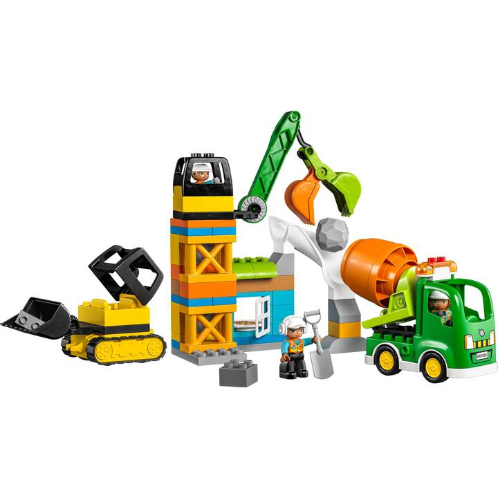 LEGO DUPLO Baustelle mit Baufahrzeugen (10990)