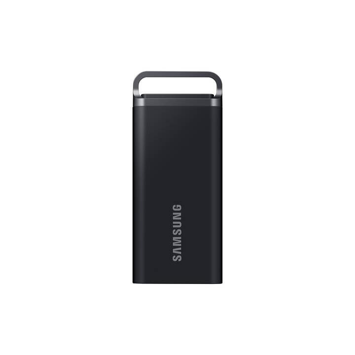SAMSUNG Portable SSD T5 EVO (USB Typ-C, 8000 GB, Schwarz)