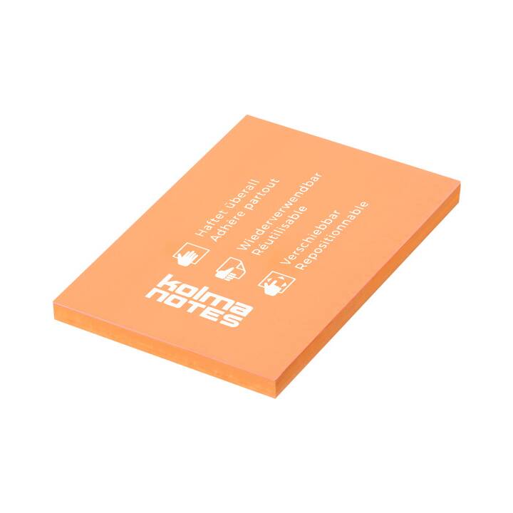 KOLMA RACER Notes autocollantes (100 feuille, Orange)