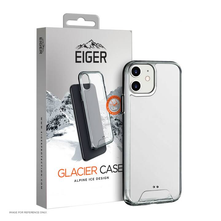 EIGER Backcover Glacier Case (iPhone 12, iPhone 12 Pro, Transparent)