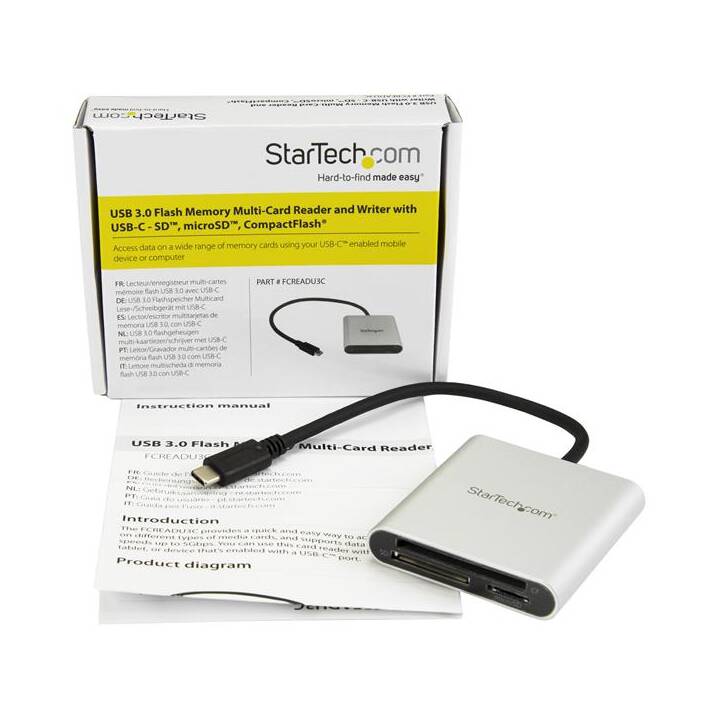 STARTECH.COM Kartenleser (USB Typ C)