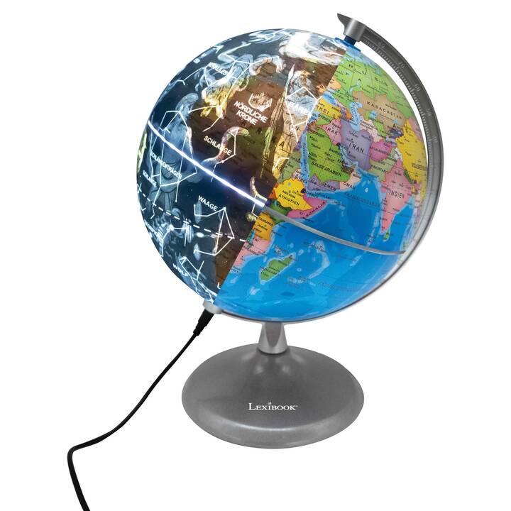 LEXIBOOK Day and Night Globe (Allemand)