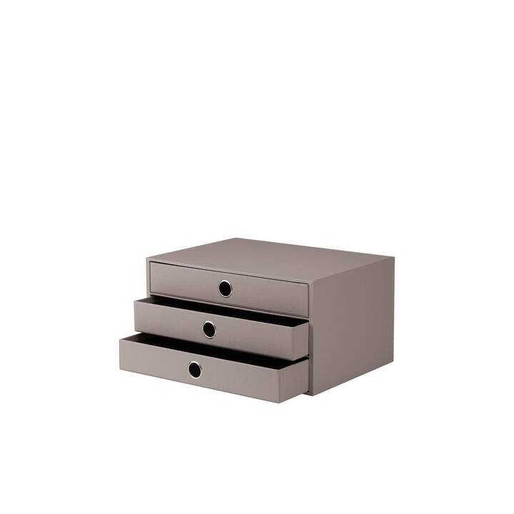 RÖSSLER PAPIER Büroschubladenbox S.O.H.O. (A4, 34.3 cm  x 18.5 cm  x 25 cm, Beige)