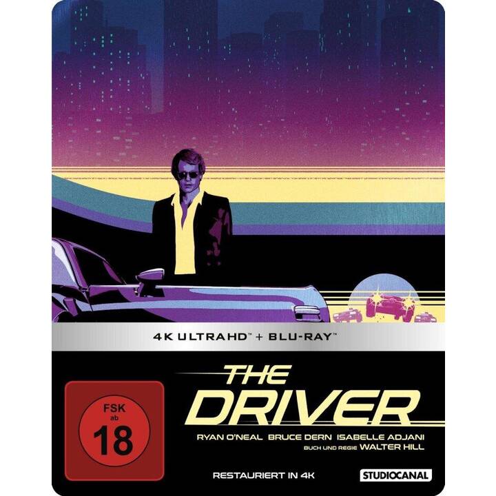 The Driver (4K Ultra HD, Limited Edition, Version restaurée, Steelbook, DE, EN, FR)