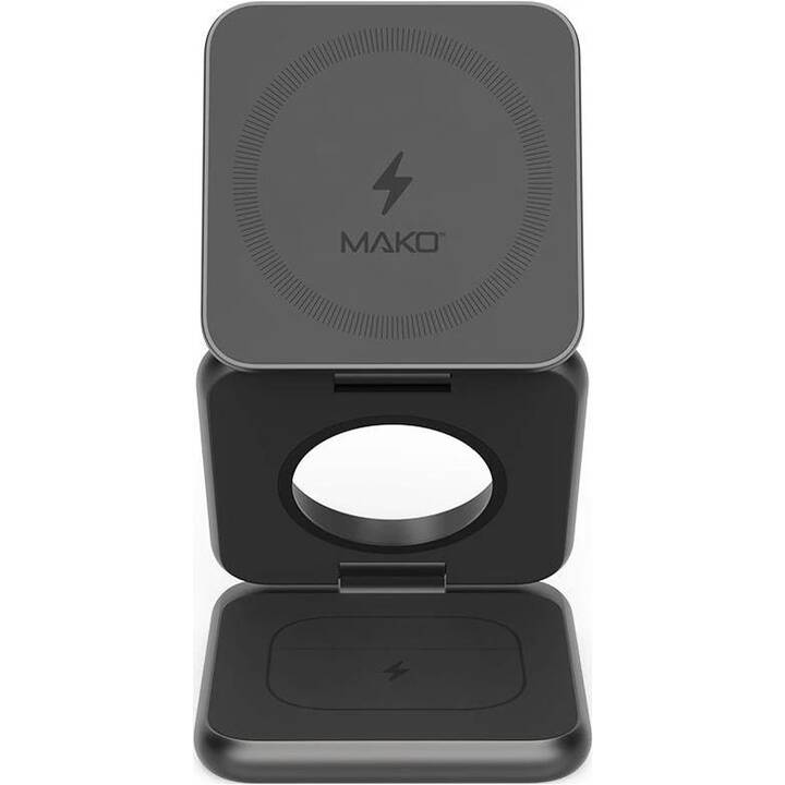 MAKO 3-in-1 Foldable Wireless charger (15 W)