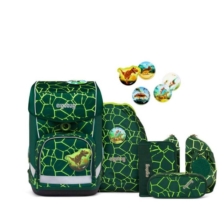 ERGOBAG Jeu de sacoches Cubo Light BearRex (19 l, Vert)