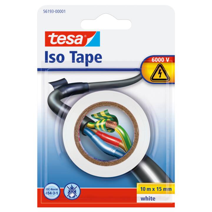 TESA Isolierband (15 mm x 10 m, 1 Stück)