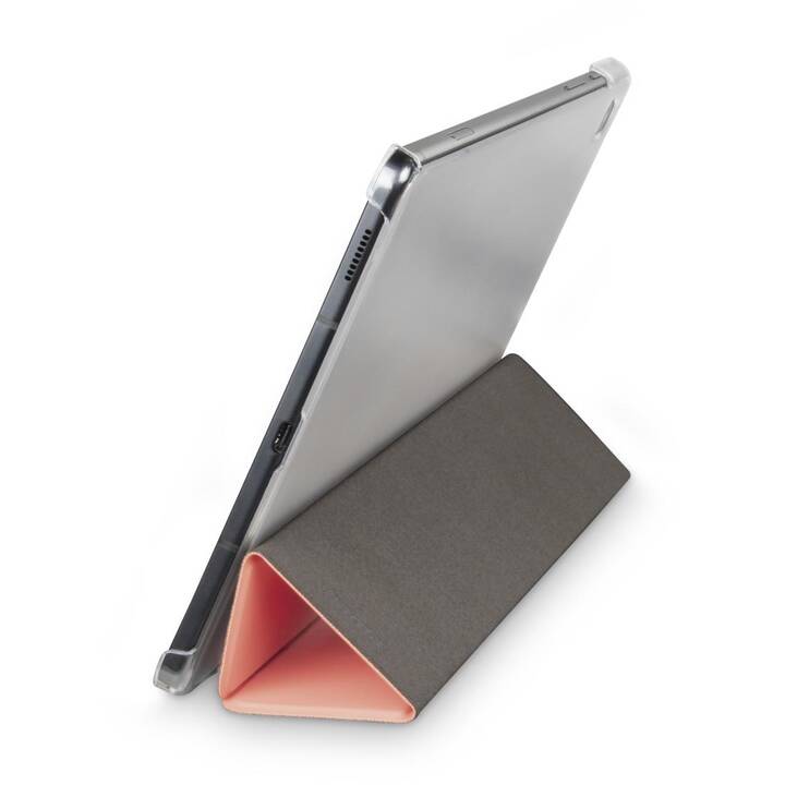 HAMA Fold Clear Housse (10.4", Galaxy Tab S6 Lite, Unicolore, Corail)