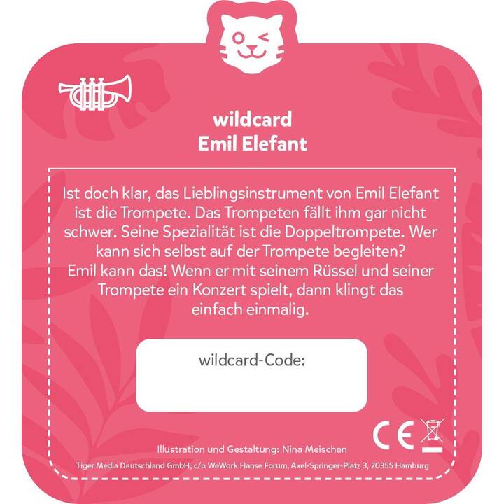 TIGERMEDIA Ticket d'accès Wildcards (DE, Suisse allemand, Tigerbox Touch)