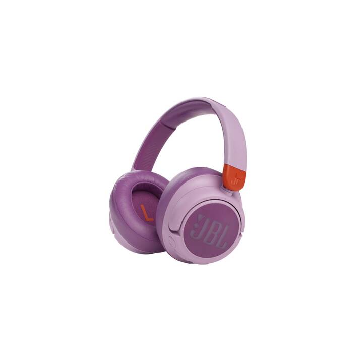 JBL BY HARMAN JR 460NC Casque d'écoute pour enfants (Over-Ear, ANC, Bluetooth 5.0, Pink)