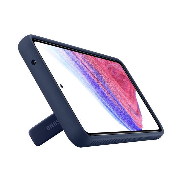 SAMSUNG Backcover Protective Standing (Galaxy A53 5G, Navy Blue)