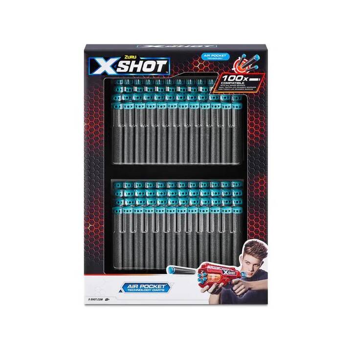 ZURU TOYS X-Shot Fléchettes (100 pièce)