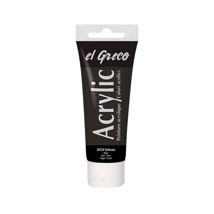 C. KREUL Acrylfarbe El Greco (75 ml, Schwarz)