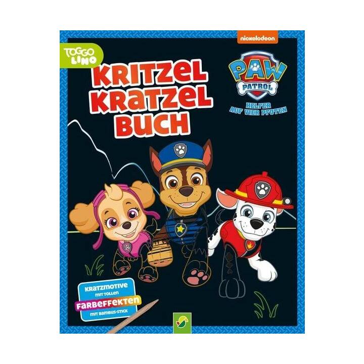 Paw Patrol Kritzel-Kratzel-Buch