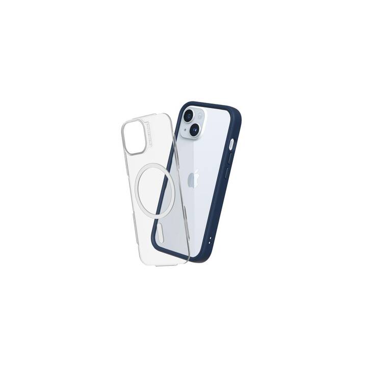RHINOSHIELD Backcover MagSafe Mod NX (iPhone 15, Navy, Bleu)
