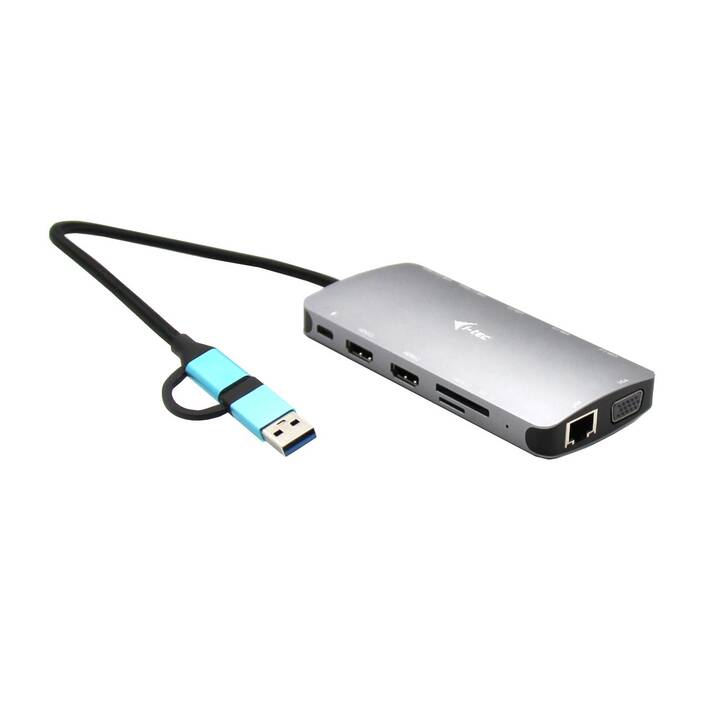 I-TEC Stations d'accueil (VGA, HDMI, 3 x USB 2.0, USB 3.2, RJ-45 (LAN))
