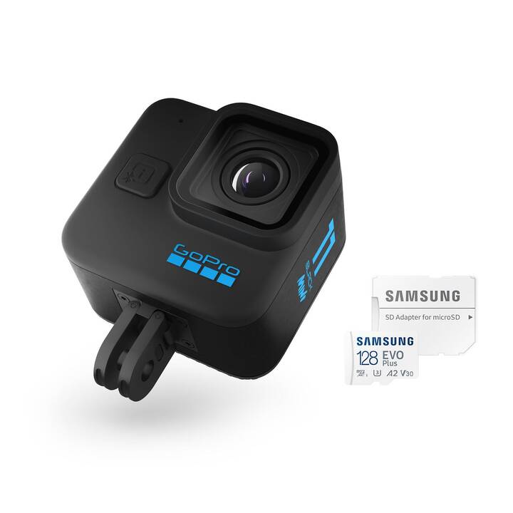 GOPRO HERO11 Black Mini + 128GB MicroSD (5312 x 2988, Noir)