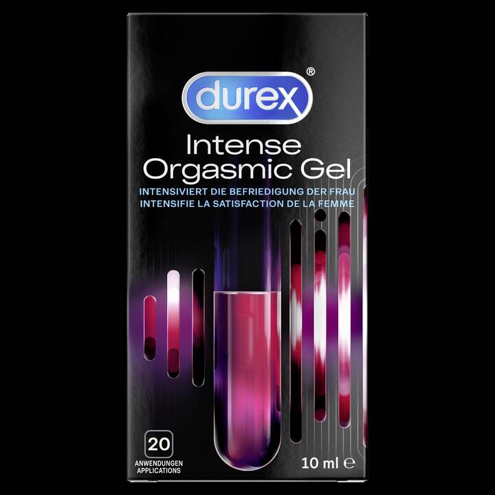 DUREX Lubrifiant Intense Orgasmic Gel (10 ml, À base d'eau)
