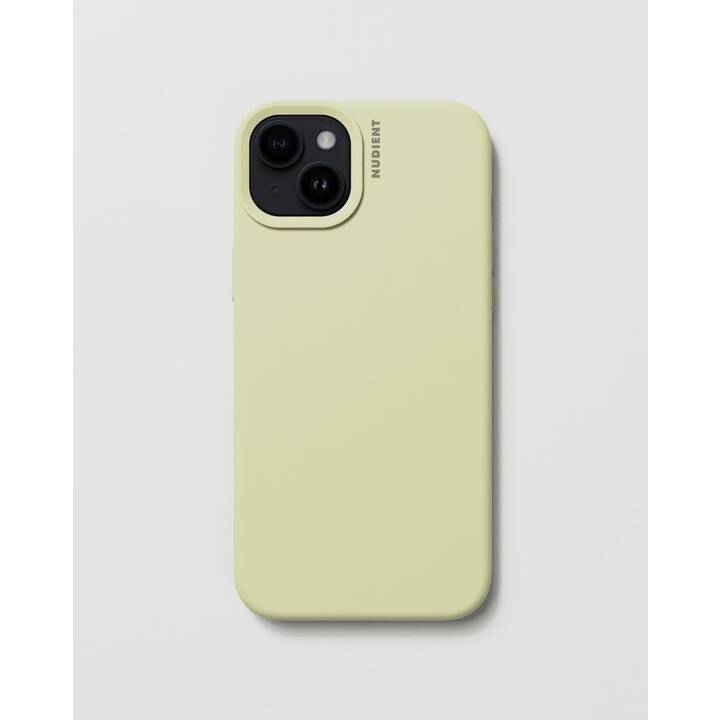 NUDIENT Backcover Base (iPhone 15 Plus, Giallo)