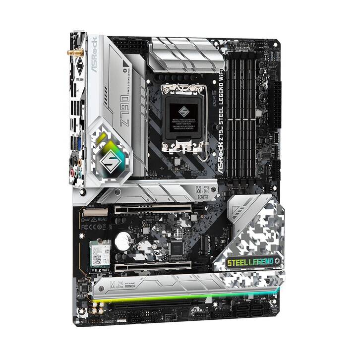 ASROCK Mainboard Z790 Steel Legend (LGA 1700, Intel Z790, ATX)