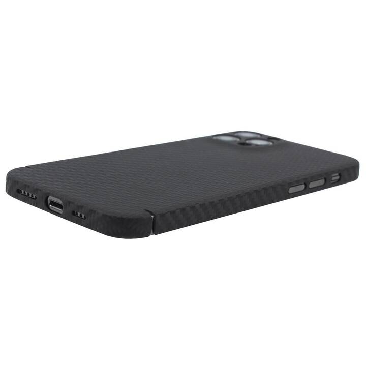 NEVOX Backcover Carbon Series (iPhone 12 Pro, Nero)