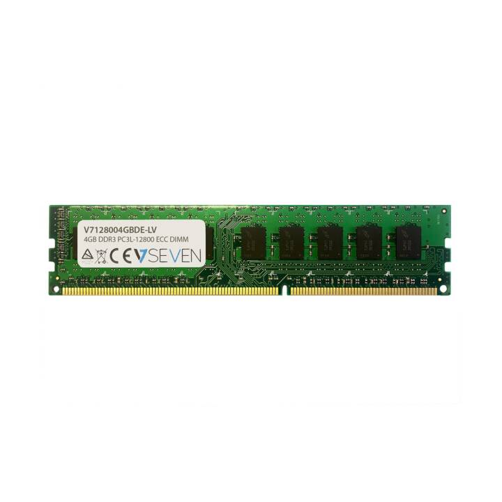 V7 V7 V7128004GBDE-LV, DDR3, 4 GB, DIMM 240-PIN