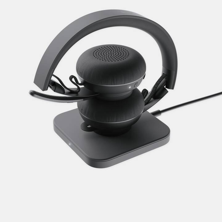 LOGITECH Office Headset Zone 900 (OnEar, Kabellos, Schwarz